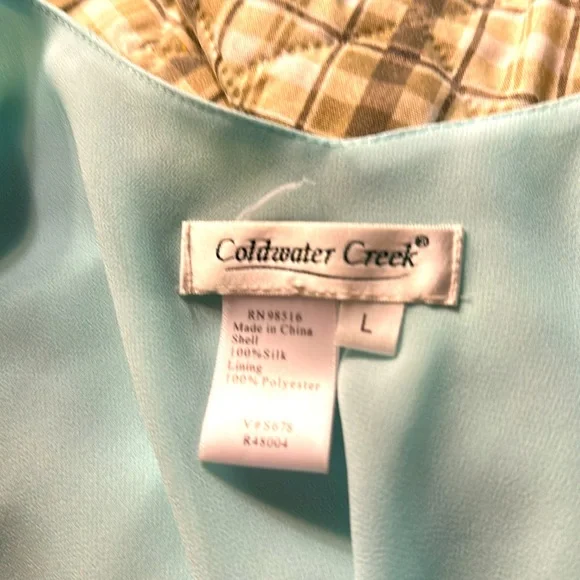 Coldwater Creek sleeveless top - Picture 2 of 2